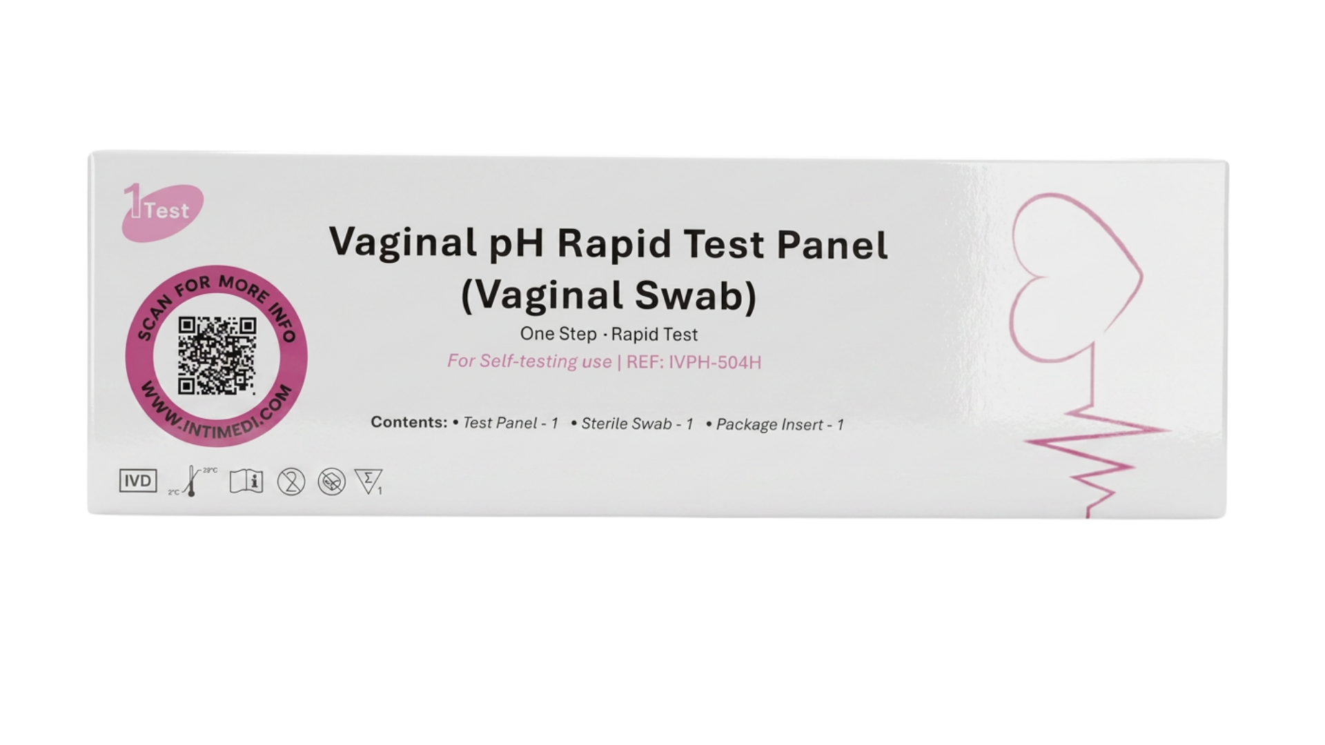 Vaginal pH Rapid Self Test-Kit